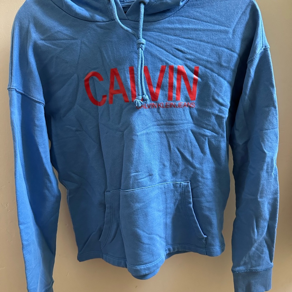 Calvin Klein Jeans Light Blue Hoodie